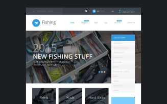Fishing Supplies Shopify Theme