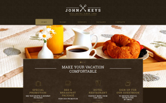 Hotels Responsive Website Template