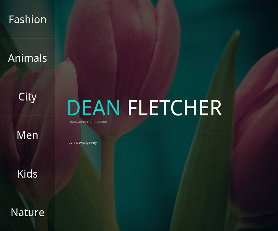 Photographer Portfolio Photo Gallery Template New Screenshots BIG