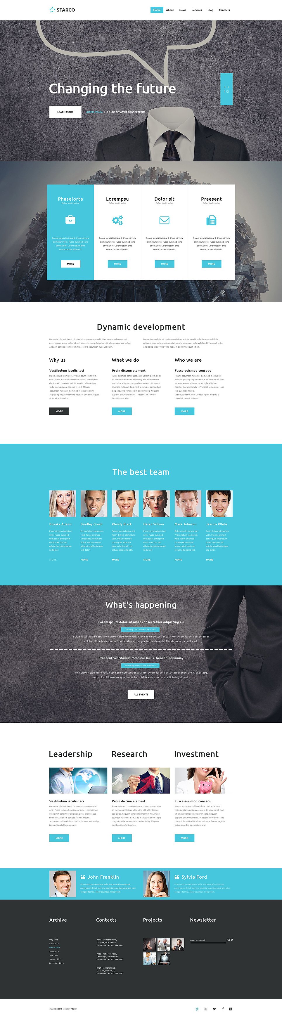 Profitable Business Website Template New Screenshots BIG