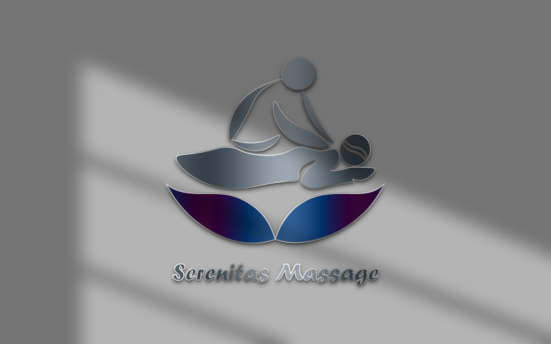 “Serenitas – Elegant Wellness & Massage Logo Template”