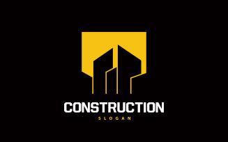 Building Real Estate Construction Logo V12