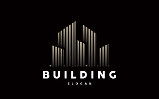 Building Real Estate Construction Logo V2