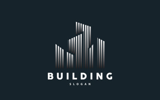 Building Real Estate Construction Logo V3