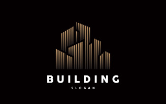Building Real Estate Construction Logo V5