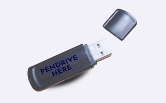 Pendrive Mockup PSD Template Design 45
