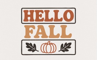 Hello Fall PNG, Autumn PNG, Pumpkin PNG, Fall Digital Download, Rustic Hello Fall, Thanksgiving,