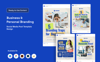 Business Branding Social Media Post Design