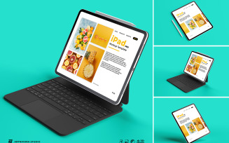 iPad Pro Mockup Set Design