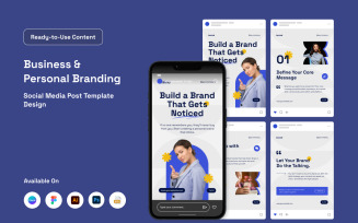 Modern Branding Social Media Carousel Design