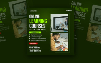 Online Course Marketing Template