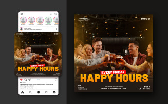 Party Social Media Post Template