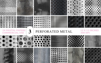 Perforated Metal Texture Backgrounds | Metal Mesh & Dot Pattern Round Hole Metal Plates Texture