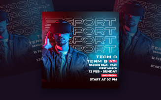 Pro League Social Media Template