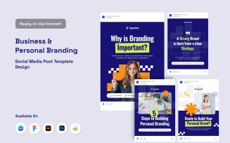 Versatile Branding Social Media Post Design