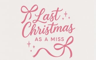 Last Christmas As A Miss PNG - Engaged Christmas Shirt, Bridal Holiday Tee, Engagement Announcement