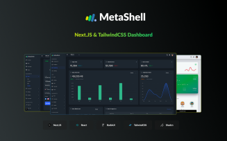 MetaShell - Next.js 15 & Tailwind CSS Admin Template with App Router