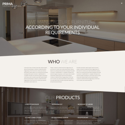 Interior  Furniture Tema WordPress №53145 #53145