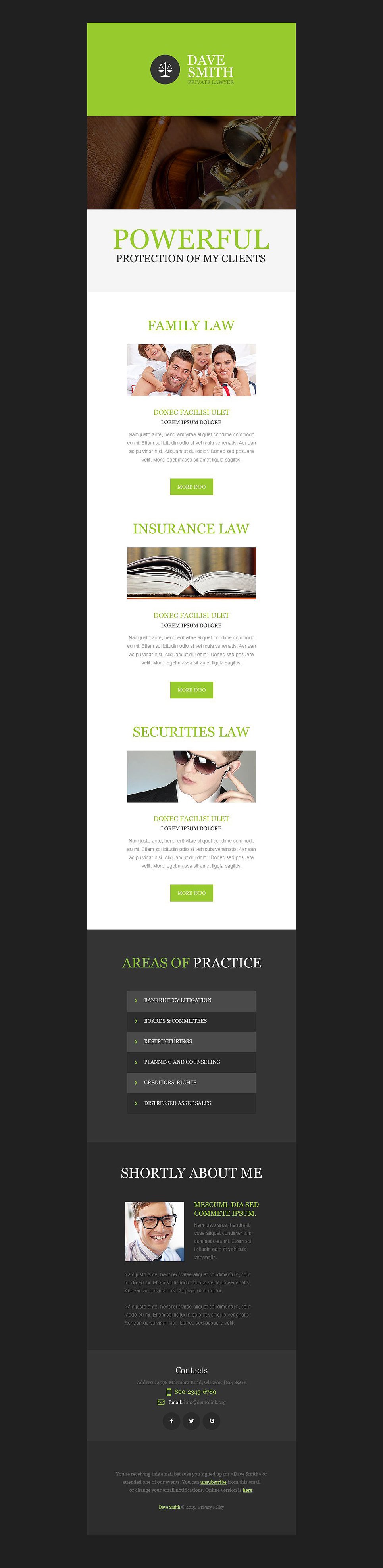 Law Firm Newsletter Template New Screenshots BIG