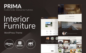 Prima - Interior Decor & Furniture Manufacturing WordPress Theme