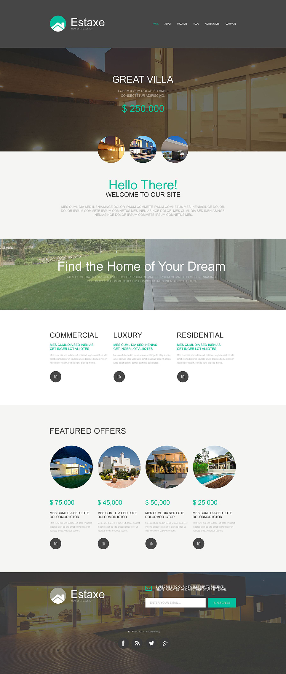 Real Estate Agency Muse Template New Screenshots BIG