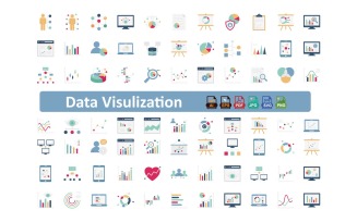 Data Visualization Vector Icons – Insightful, Modern & Multi-Style Pack