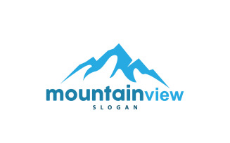 Mountain Nature Landscape Logo V10