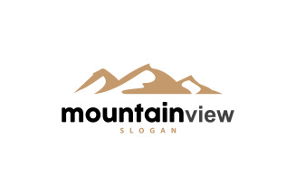 Mountain Nature Landscape Logo V1