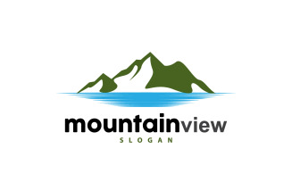 Mountain Nature Landscape Logo V5