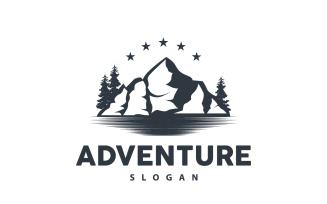 Mountain Nature Landscape Logo V7