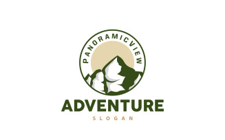 Mountain Nature Landscape Logo V9