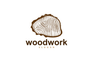 Wood Logo Wood Grain Layers V2