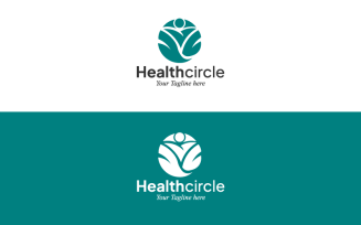 Healthcircle – Modern Health & Wellness Logo Template