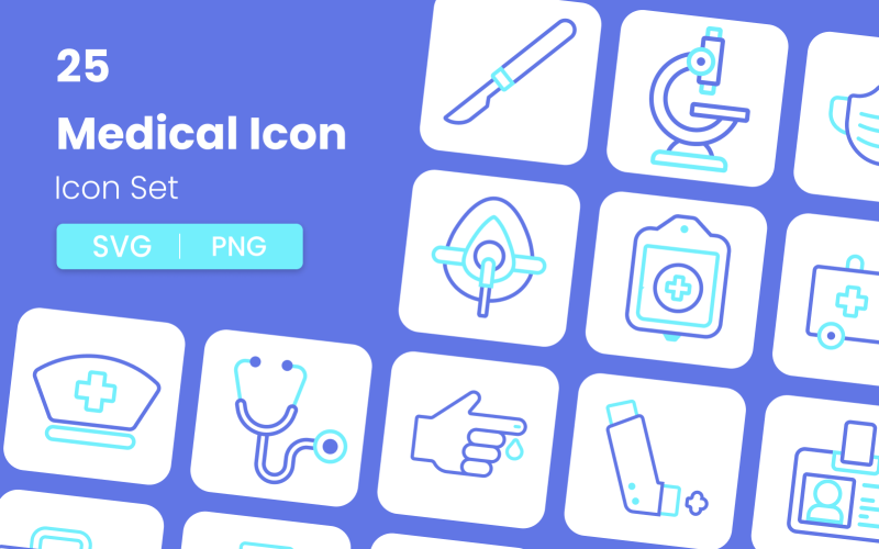 Modern Medical Icons Collection Icon Set