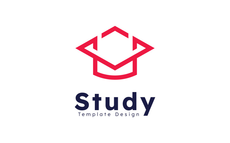 Education logo icon template. open book illustration V2 Logo Template