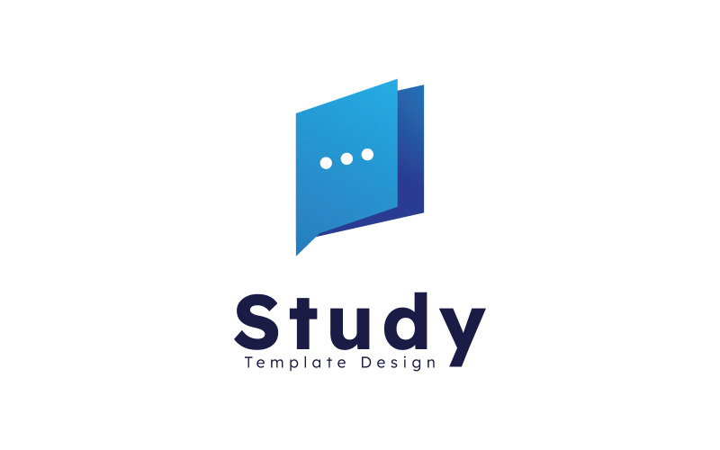 Education logo icon template. open book illustration V4 Logo Template