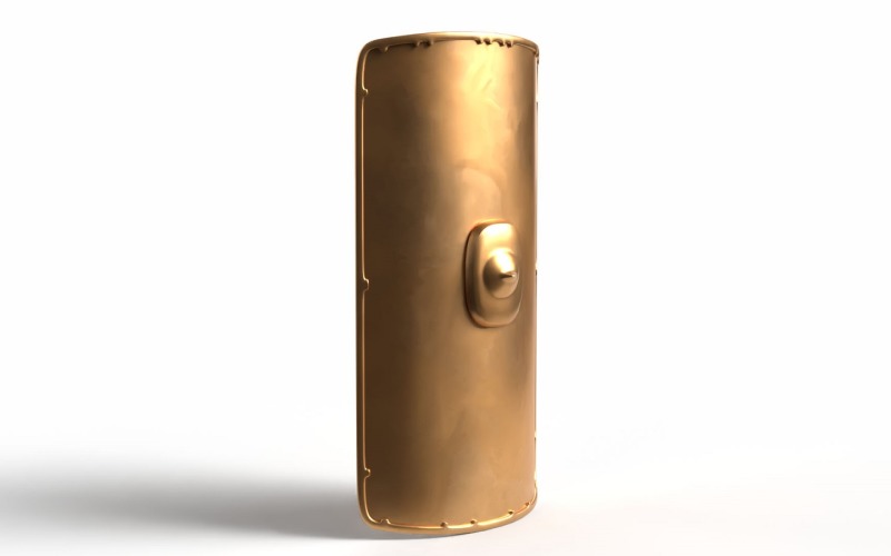 Game-Ready Medieval Shield 3D Model