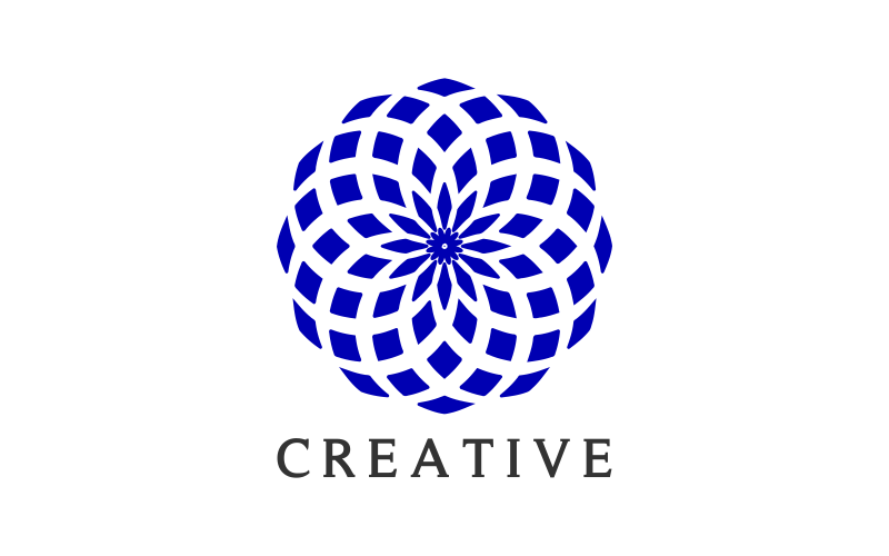 Unique Abstract Design Logo Template