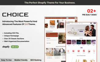 Choice - Multipurpose Shopify 2.0 Theme | Elevate Your Store
