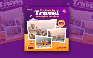 Customizable Travel Post Template