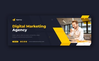Digital marketing analyst Social Media Template