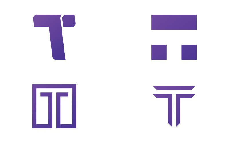 Letter T logo icon design template Design. v13 Logo Template