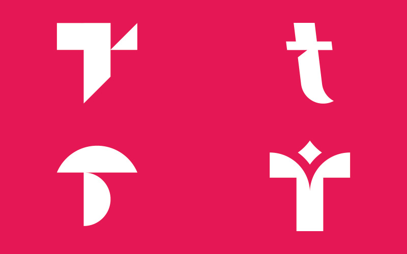 Letter T logo icon design template Design. v15 Logo Template