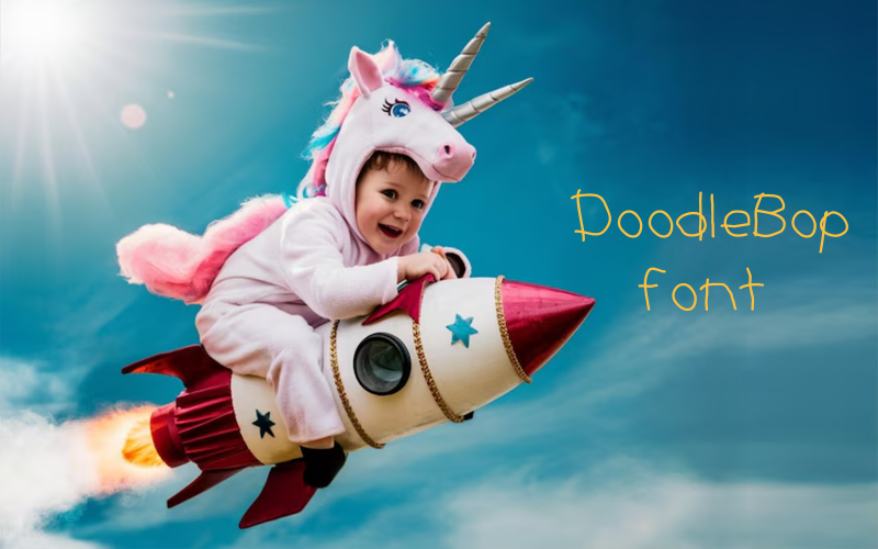 DoodleBop font-Regular-0103-25 Font