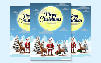 Merry Christmas Winter Poster