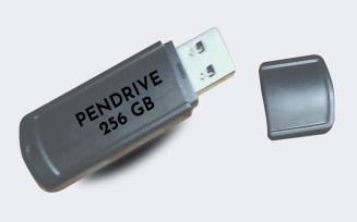 Pendrive Mockup PSD Template Design 46