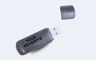 Pendrive Mockup PSD Template Design 48