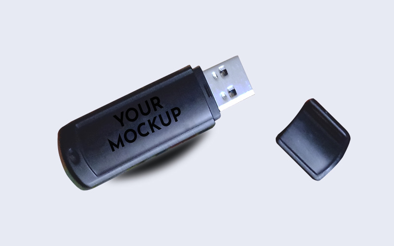 Pendrive Mockup PSD Template Design 51 Product Mockup
