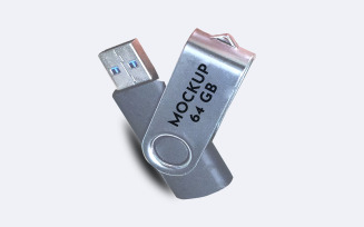 Pendrive Mockup PSD Template Design 52