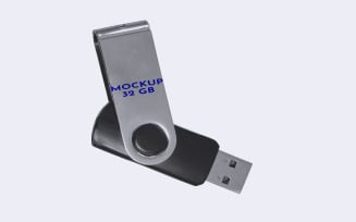 Pendrive Mockup PSD Template Design 56